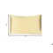 Homeroots 20 x 26 in. Gold Dreamy Silky Satin Standard Size Pillowcases 387865 - alternate 2